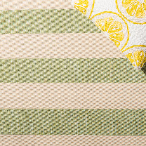 Highland Dunes Bridgeman Beige/Sage Green Indoor/Outdoor Rug & Reviews